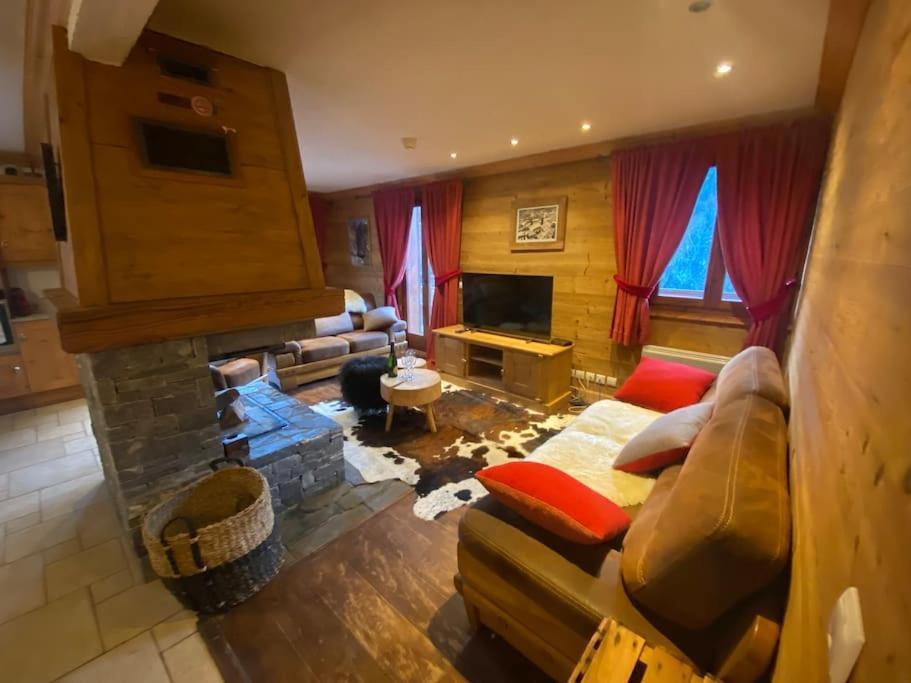 Chalet 6 Chambres A 3 Min Des Pistes Des 3 Vallees St Martin De Belleville Saint-Martin-de-Belleville Eksteriør bilde