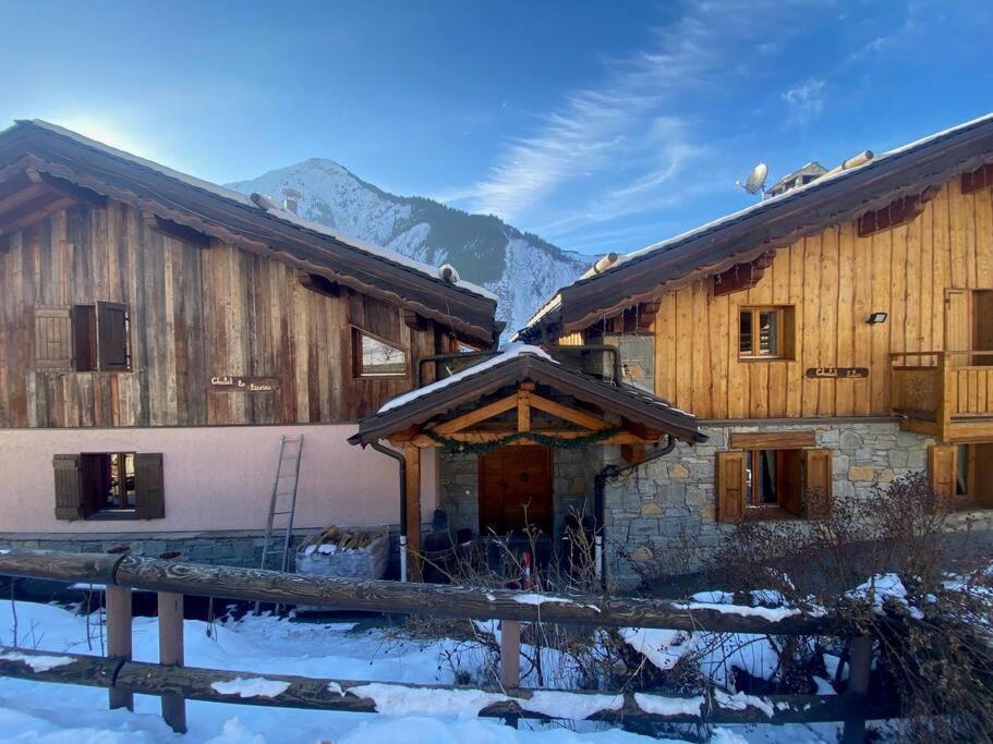 Chalet 6 Chambres A 3 Min Des Pistes Des 3 Vallees St Martin De Belleville Saint-Martin-de-Belleville Eksteriør bilde