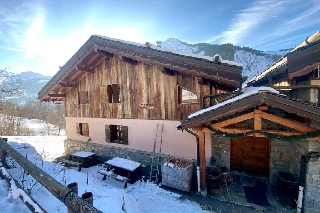 Chalet 6 Chambres A 3 Min Des Pistes Des 3 Vallees St Martin De Belleville Saint-Martin-de-Belleville Eksteriør bilde